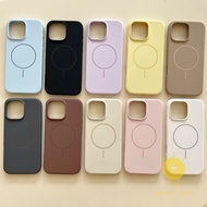 Casing For iPhone 15 Pro Max [Silicone Magnetic] Phone Case For iPhone 16 Pro Max Plus 15 14 13 12 1