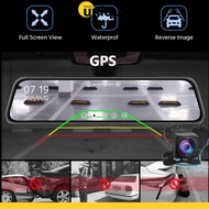 VODOOL Car Camera Dashcam Mirror GPS WIFI HDR 4K IPS 9.66 Inch - V101