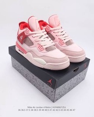 Nike Air Jordan 4 Retro OG"Fire Red" AJ4 Men's and women's basketball shoes. EU Size：36 36.5 37.5 38 38.5 39 40 40.5 41 42 42.5 43 44 45 46 47