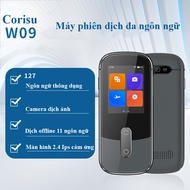 Máy phiên dịch giọng nói 2 chiều Corisu W09 dịch 127 ngôn ngữ màn hình cảm ứng IPS hiện đại có hỗ tr