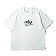 全新現貨 AGILITY CREW LOGO Tee / White [RS6-CREW] 鮭魚刺繡