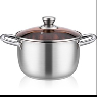 ZL STAINLESS STEEL SOUP POT STOCK POT 26CM