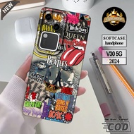 HP Vivo V30 Softcase Vivo V30 5G Casing Latest 2024 Softcase Casing Silicone Case Cheaphp