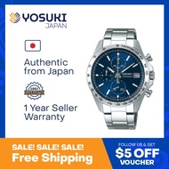 SEIKO SBTR023 SELECTION SPIRIT Chronograph Tachymeter Date Navy Blue Silver Stainless  Wrist Watch For Men from YOSUKI JAPAN BESTSELLER / SBTR023 (  SBTR023  S SBTR SBTR0 ) PICKSEIKO