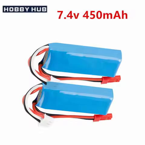 7.4V 450mAh 20C Lipo battery for WLtoys K969 K979 K989 K999 P929 P939 RC Off-road Racing Car Vehicle