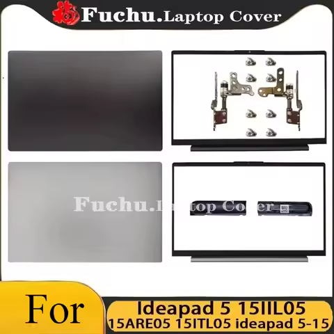 For Lenovo Ideapad 5 15IIL05 15ARE05 15ITL05 ideapad 5-15 2020 2021 LCD Back Cover Front Bezel Hinge