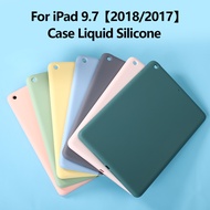 for iPad 9.7inch Case Liquid Silicone 2018/2017,Shockproof Bumper Case ipad 6th/5th