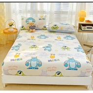 3-item Pillow Set Includes 1 Ga + 2 Pillow Cases Of Blue Buffalo Pattern Full Size m2 / m6 / m8 / 2m