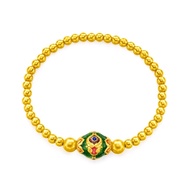 CHOW TAI FOOK • HUÁ [传承] Collection 999 Pure Gold Bracelet R27954