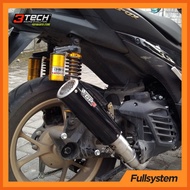 Knalpot Spartan GP3 3 suara 150cc - 155cc Fullsystem