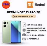 Redmi Note 13 Pro 5G 6GB Ram + 128GB Rom. Qualcomm SM7435-AB Snapdragon 7s Gen 2 (4 nm)
