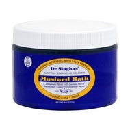 Dr. Singha's Mustard Bath Salts, Therapeutic Bath Detox - Relaxing Bath Soak for Sore Muscles, Restl