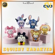 Squishy Children's Toys Sanrio Ultramen Characters Lotso Squeeze Chubby Stress Release Toys CVJ