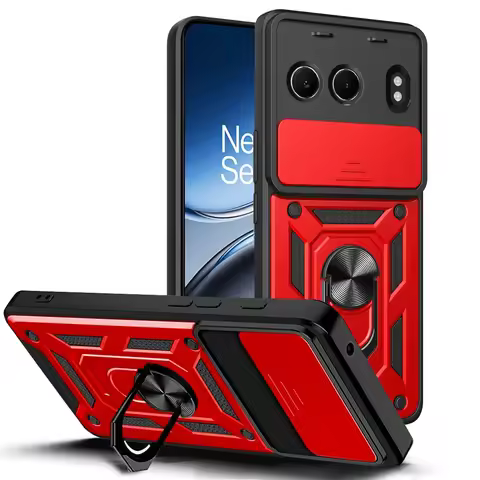 Camera protect case for OnePlus Nord 4 Nord4 1 + Nord 4 Armor Hybrid Metal Ring Holder Back Cover