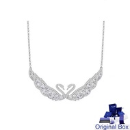 201 Swan Necklace GHKLL Crystal Necklace 925 Necklace Swan Jewelry Swan Necklace Heart Necklace Swan