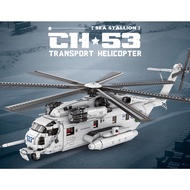 2192PCS MOC Sikorsky CH-53E Super Sea Stallion Transport Helicopter Model Toy Building Block Brick G