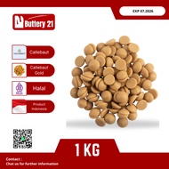 CALLEBAUT GOLD 1 KG/CALLEBAUT CARAMEL CHOCOLATE GOLD/CHOCOLATE CALLEBAUT COUVERTURE 30.4%