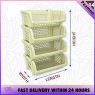 Twins Dolphin 4 Tiers Plastic Kitchen Racks