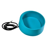 YU 2 6L Large Capacity Heated Pet Drinking Bowl 220V EU Standard Anti Tip Construction Durable PP
