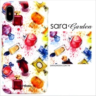 【Sara Garden】客製化 手機殼 SONY XA2 Ultra 水彩香水 曲線 手工 保護殼 硬殼