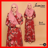 Dsofea Jubah Ironless Jasmine 17 Clearance Saiz S Baju Dress Gamis Muslimah Tak Payah Gosok Sedondon