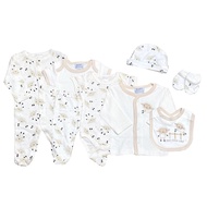 LITTLEDINO - Baby Bodyset 8in1 Sleepy Sheep motif
