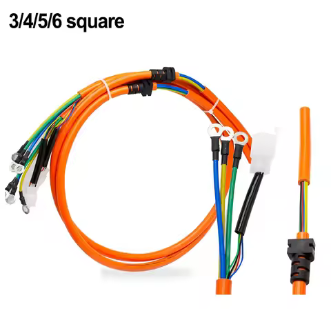 Reliable 1 2m Motor Cable with Hall Wires Made of Pure Copper Suitable for Brushless DC Motors from 