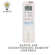 SANYO AIR CONDITIONING REMOTE CONTROL SAP-K79S/SAP-K77S/SAP-K127S/RCS-7HS4E/RCS-7S2E-G