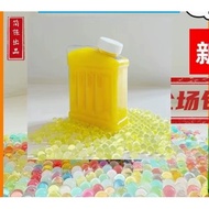 Hydrogel Balls Become Bigger When Exposed To Water 7-8mm Toy Absorb Water Crystal Plastic Ball No St