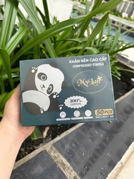 Khăn Nén Thể Thao Du Lịch Cao Cấp Mylan 50 Cái/Hộp Siêu Tiện Lợi