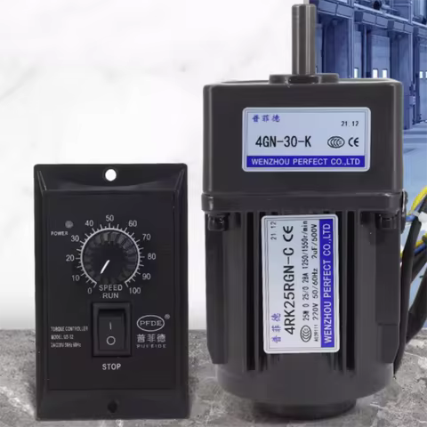 4RK25GN-C 220V AC Geared Motors 25W Induction Small Machine CNC Milling Engraving Accessories Wholes