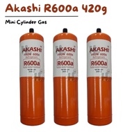[READY STOCK] Akashi R600a Gas R600 Gas Refrigerator Gas Mini Gas 420g