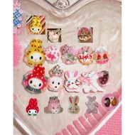Birthday vintage y2k cute Melody short nails handmade wearing nail polish
