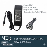 (ประกัน 18 เดือน) สายชาร์จ โน๊ตบุ๊ค for Compaq Presario CQ40 CQ42 CQ43 CQ45 CQ60 90W สายไฟ มอก. hp00