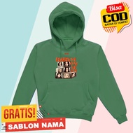 BabyMonster Vintage TV Kids Hoodie Jacket Boys & Girls Hoodie Sweater Jacket Custom Name BabyMonster