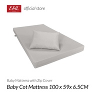 ENQ Baby Cot Mattress / Baby Cot Tilam / Color Zip Cover 100CM x 59CM x 6.5CM / Color Baby Mattress