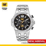 CAT NAVIGO Chrono A9-143-11-131 Stainless Steel Band Analog Watch | 10 ATM | 44 MM | 2Y Warranty