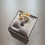 22k / 916 Gold Slim Dragon Ring