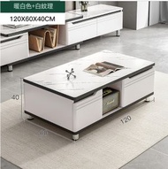 全城熱賣 - 小戶型家用儲物櫃客廳茶几[【茶幾】120CM暖白色]#H016024034