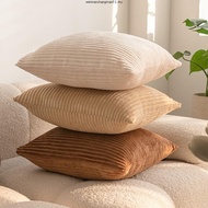 Solid Color Hug Pillow Case Car Sofa Cushion Cover Strip Flannel Pillow Bed Backrest Pillow Mat Cove