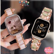 Elegant Resin Metal For Amazfit Bip 5 Strap / Amazfit Bip 3 pro / Amazfit GTS 4 mini/GTS 3 /GTS2/GTS