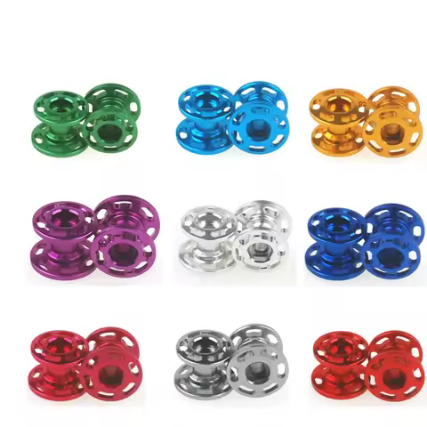 2Pcs Homemade 13-12mm Double Aluminum Rollers 15398/94945 Lightweight Hollow Guide Wheels Spare Part