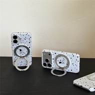 iPhone 17 Pro Max Dalmatian dog pattern PC material phone case