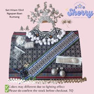 Set Costume Tradisi Ngepan Iban Kumang Sarawak Full Set 14 Item atau 13 Item