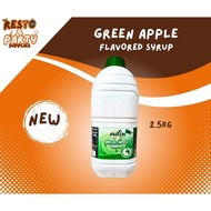 Milim Green Apple Flavored Syrup- 2.5kg