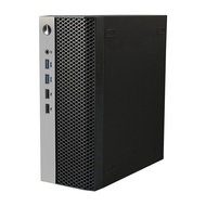 TECHCHIP-Mini ITX Computer Case HTPC Chassis with 4XUSB Support 1U PSU Compatible with MINI-ITX Moth