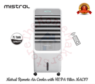 Mistral 7L Remote Air Cooler with HEPA Filter MACF7 | MAC F7 (2 Years Warranty)