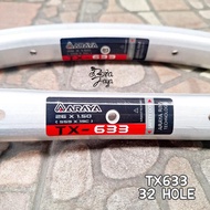 VELG RIMS ARAYA TX633 26 x 1.50 SILVER 32H