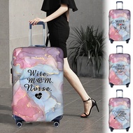 [Msia Stock] 18-32 Inch Travel Suitcase Protective Cover Elastic Luggage Cover Pelindung Bagasi nurs