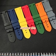 Panerai 26mm Silicone Rubber Watch Strap Premium Quality Panerai Watch Strap